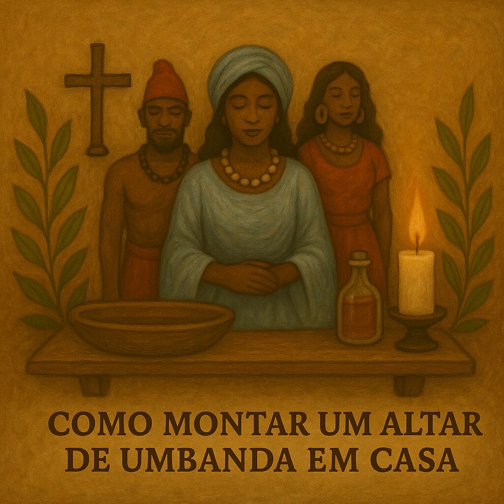 Como montar um altar de Umbanda em casa