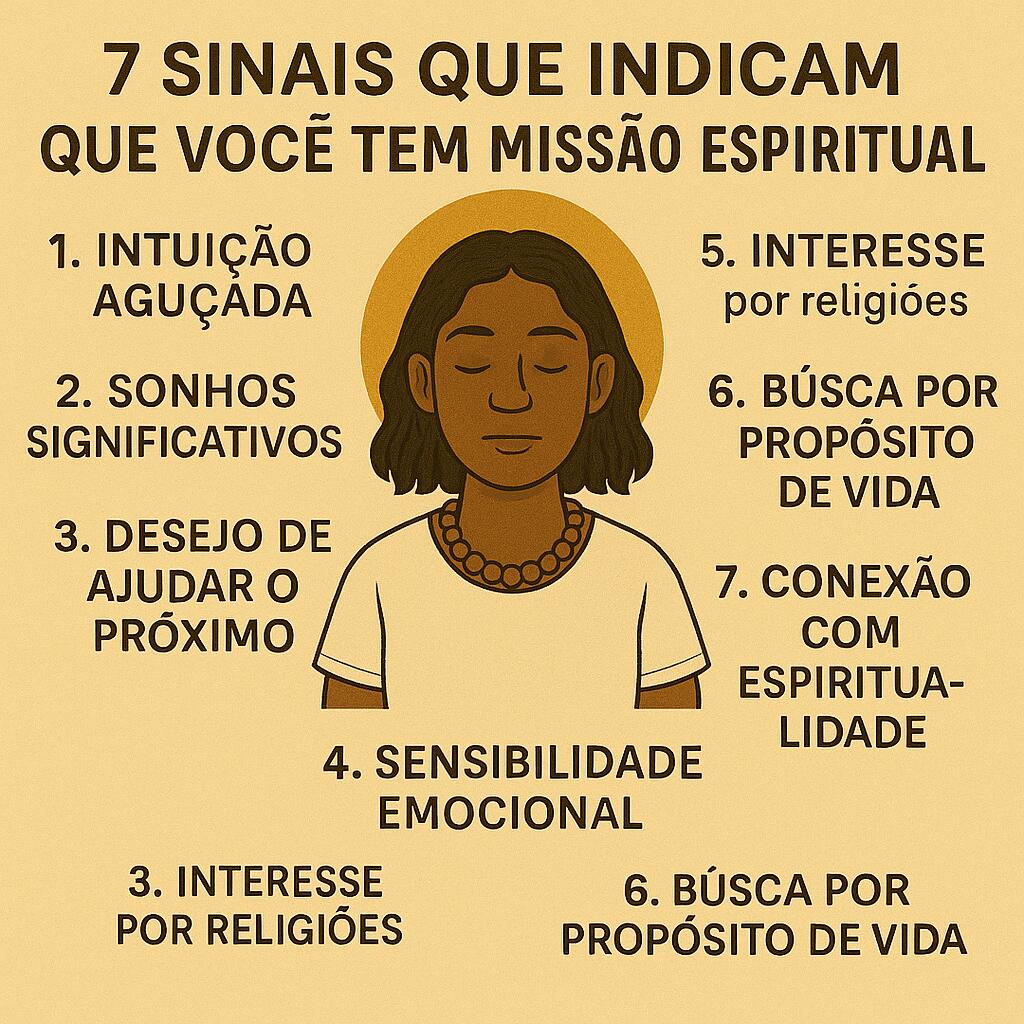 7 sinais que indicam que você tem missão espiritual