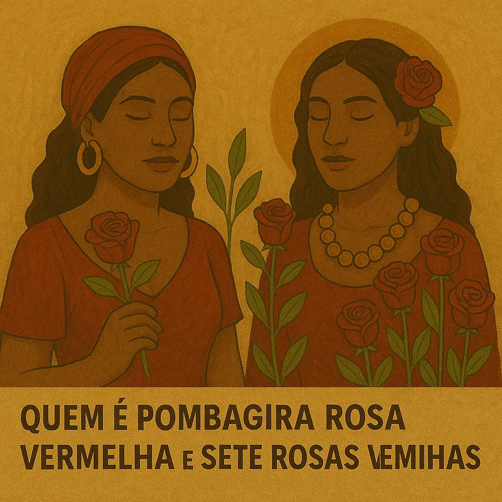 Quem é Pombagira Rosa Vermelha e Sete Rosas Vermelhas